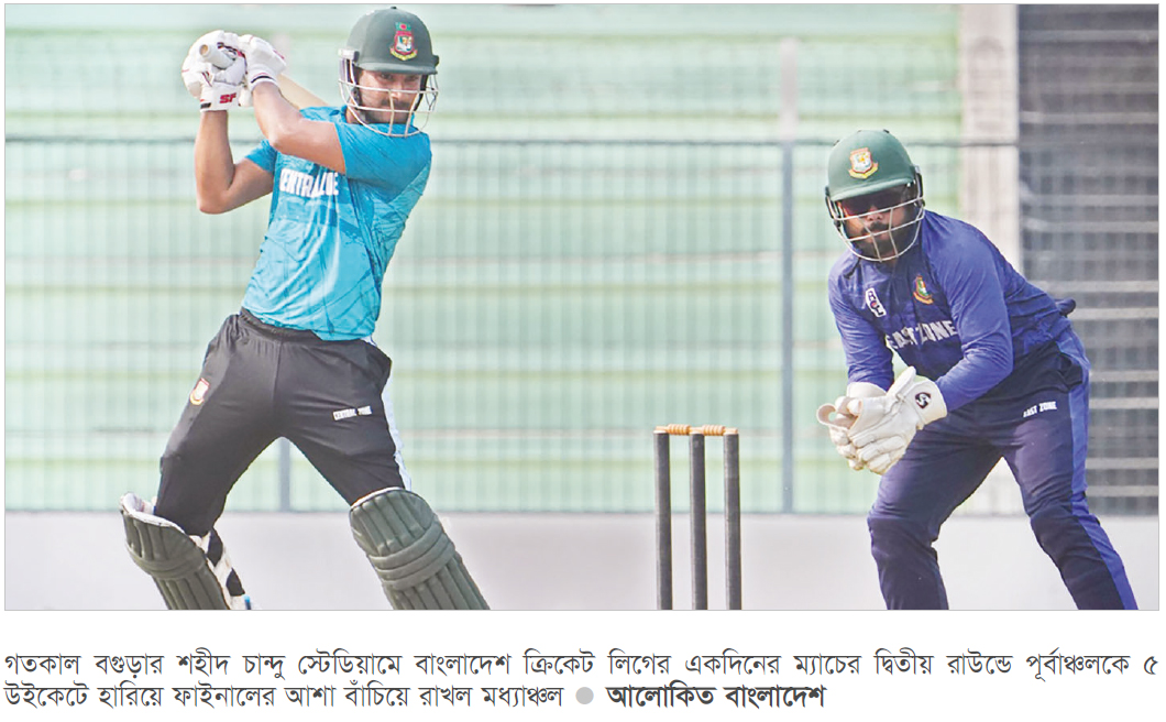 নাঈম শেখের ৮৩, রনির ঝড়ো ব্যাটে মধ্যাঞ্চলের জয় নাঈম শেখের ৮৩, রনির ঝড়ো ব্যাটে মধ্যাঞ্চলের জয়