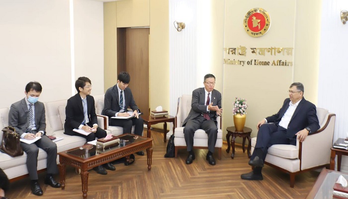 পুলিশ পুনর্গঠনে জাপানের সহযোগিতা চাইলেন স্বরাষ্ট্রমন্ত্রী