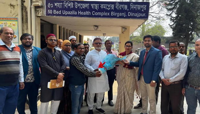 ‘বীরগঞ্জ উপজেলা স্বাস্থ্য কমপ্লেক্সকে ৫০ থেকে ১০০ শয্যায় উন্নীত করা হবে’ ‘বীরগঞ্জ উপজেলা স্বাস্থ্য কমপ্লেক্সকে ৫০ থেকে ১০০ শয্যায় উন্নীত করা হবে’