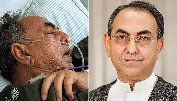 সিঙ্গাপুরের উদ্দেশে মির্জা আব্বাসকে বহনকারী এয়ার অ্যাম্বুলেন্স সিঙ্গাপুরের উদ্দেশে মির্জা আব্বাসকে বহনকারী এয়ার অ্যাম্বুলেন্স