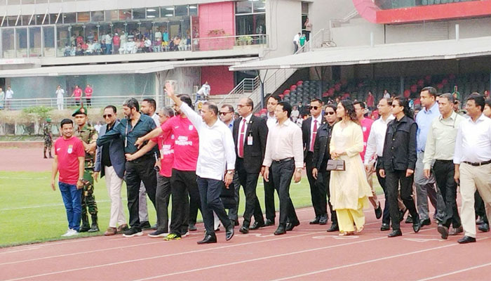 দল-মত ভুলে ক্রীড়াঙ্গন উন্নয়নে কাজ করার আহ্বান প্রধানমন্ত্রীর দল-মত ভুলে ক্রীড়াঙ্গন উন্নয়নে কাজ করার আহ্বান প্রধানমন্ত্রীর