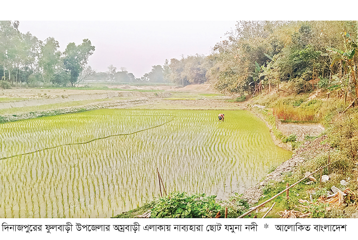 নাব্য হারিয়ে ছোট যমুনা এখন মরা খাল নাব্য হারিয়ে ছোট যমুনা এখন মরা খাল