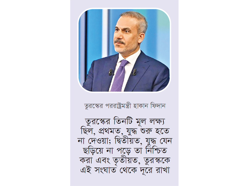 যুক্তরাষ্ট্র-ইসরায়েলের ইরান যুদ্ধ অবৈধ : তুরস্ক যুক্তরাষ্ট্র-ইসরায়েলের ইরান যুদ্ধ অবৈধ : তুরস্ক
