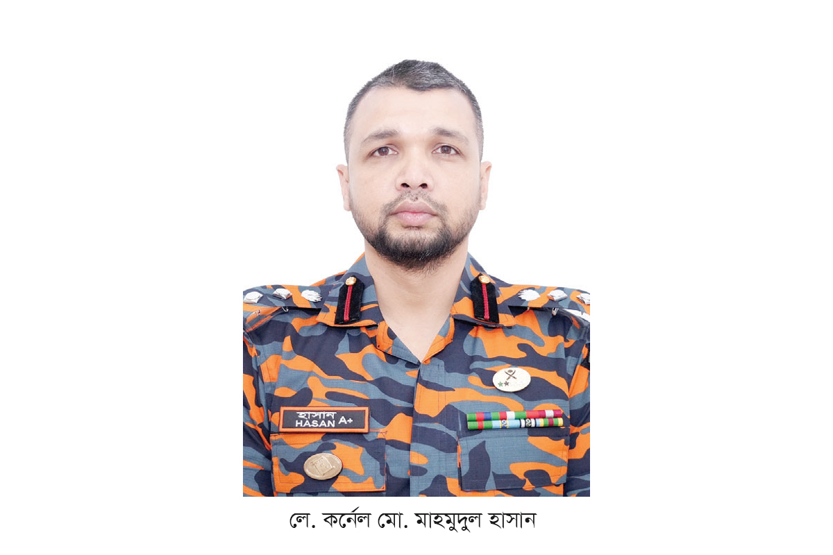 লে. কর্নেল মো. মাহমুদুল হাসান ফায়ার সার্ভিসের নতুন পরিচালক লে. কর্নেল মো. মাহমুদুল হাসান ফায়ার সার্ভিসের নতুন পরিচালক