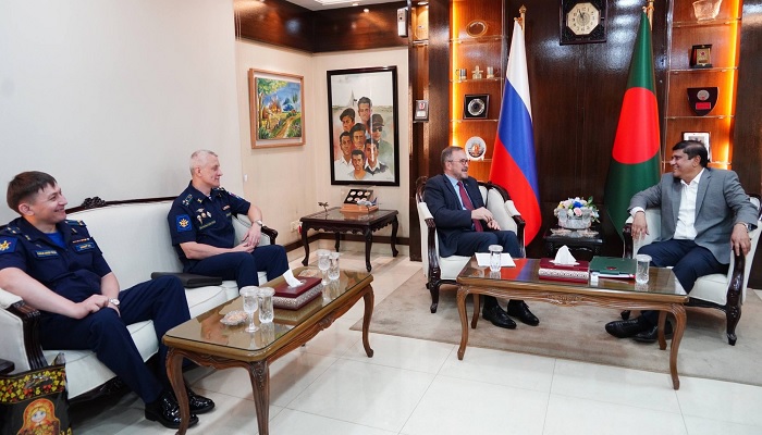 রাশিয়া-বাংলাদেশ সামরিক সম্পর্ক আরও জোরদারে আশাবাদ রাশিয়া-বাংলাদেশ সামরিক সম্পর্ক আরও জোরদারে আশাবাদ