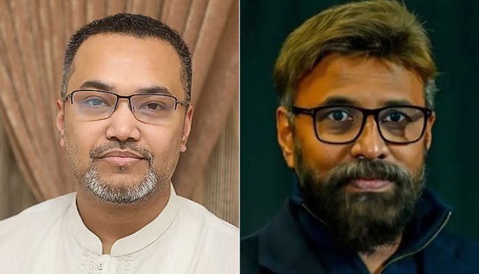 প্রধানমন্ত্রীর কার্যালয়ের মুখপাত্র মাহদী আমিন ও ছালেহ শিবলী প্রধানমন্ত্রীর কার্যালয়ের মুখপাত্র মাহদী আমিন ও ছালেহ শিবলী