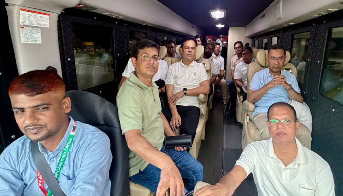 নজরুলজয়ন্তী ও খাল পুনঃখনন উদ্বোধনে ত্রিশালের পথে প্রধানমন্ত্রী নজরুলজয়ন্তী ও খাল পুনঃখনন উদ্বোধনে ত্রিশালের পথে প্রধানমন্ত্রী
