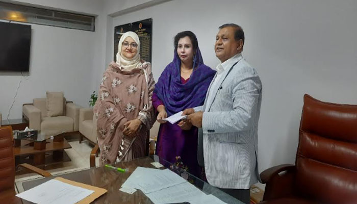 রবীন্দ্র বিশ্ববিদ্যালয়ের ভিসি হিসেবে দায়িত্ব নিলেন অধ্যাপক তাহমিনা আখতার রবীন্দ্র বিশ্ববিদ্যালয়ের ভিসি হিসেবে দায়িত্ব নিলেন অধ্যাপক তাহমিনা আখতার