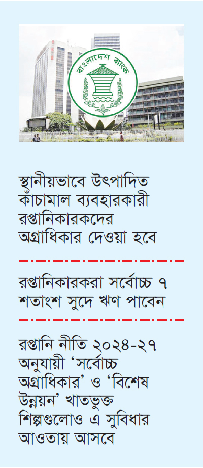বাড়বে রপ্তানি পণ্যের বৈচিত্র্য বাড়বে রপ্তানি পণ্যের বৈচিত্র্য