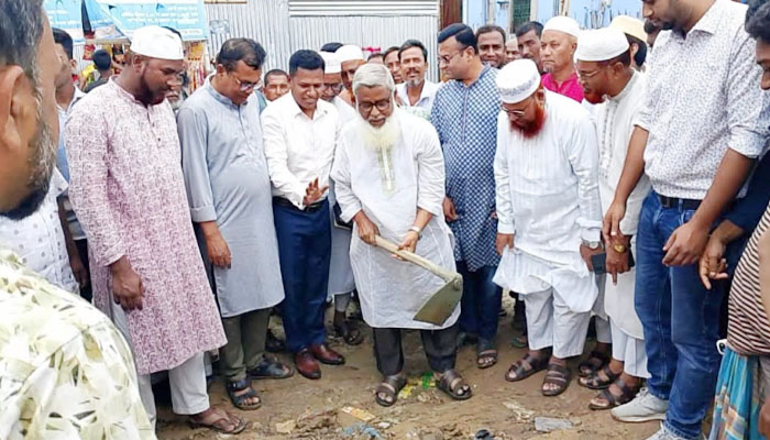 রংপুরের মিঠাপুকুরে ফুট ওভারব্রিজ নির্মাণকাজের উদ্বোধন রংপুরের মিঠাপুকুরে ফুট ওভারব্রিজ নির্মাণকাজের উদ্বোধন