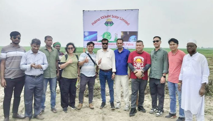 ঈশ্বরদীতে মেগা সৌর বিদ্যুৎ প্রকল্প, চূড়ান্ত পরিদর্শনে বিদেশি প্রতিনিধি দল ঈশ্বরদীতে মেগা সৌর বিদ্যুৎ প্রকল্প, চূড়ান্ত পরিদর্শনে বিদেশি প্রতিনিধি দল