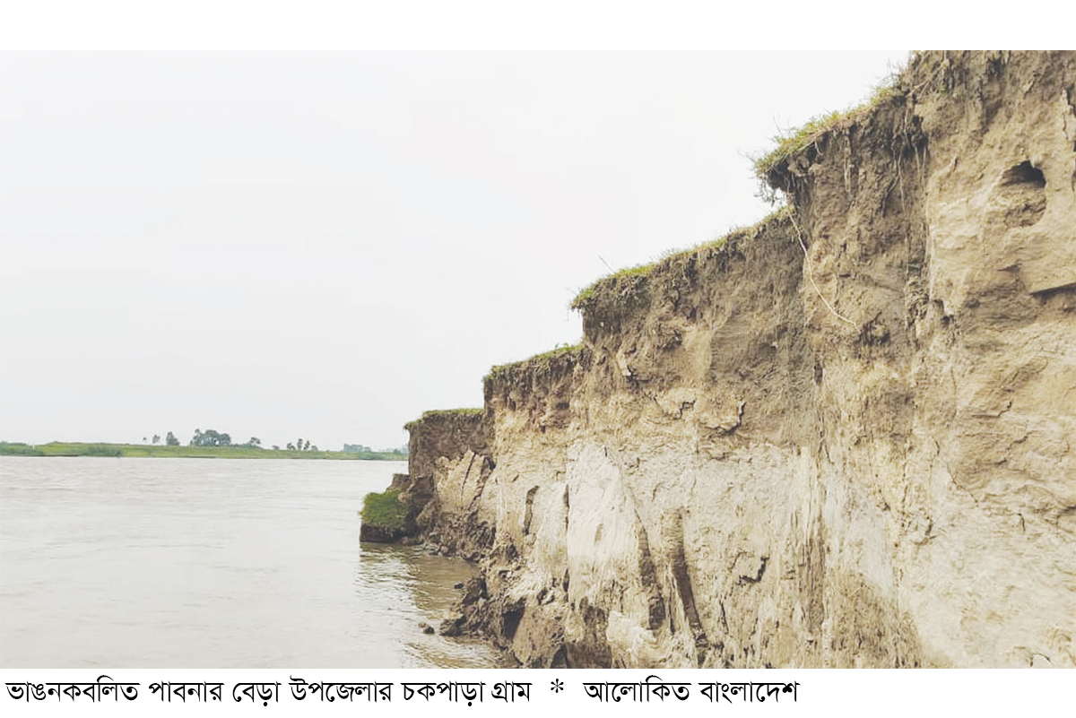 যমুনায় ভাঙন অব্যাহত, ঝুঁকিতে ফসলি জমি ও স্থাপনা যমুনায় ভাঙন অব্যাহত, ঝুঁকিতে ফসলি জমি ও স্থাপনা