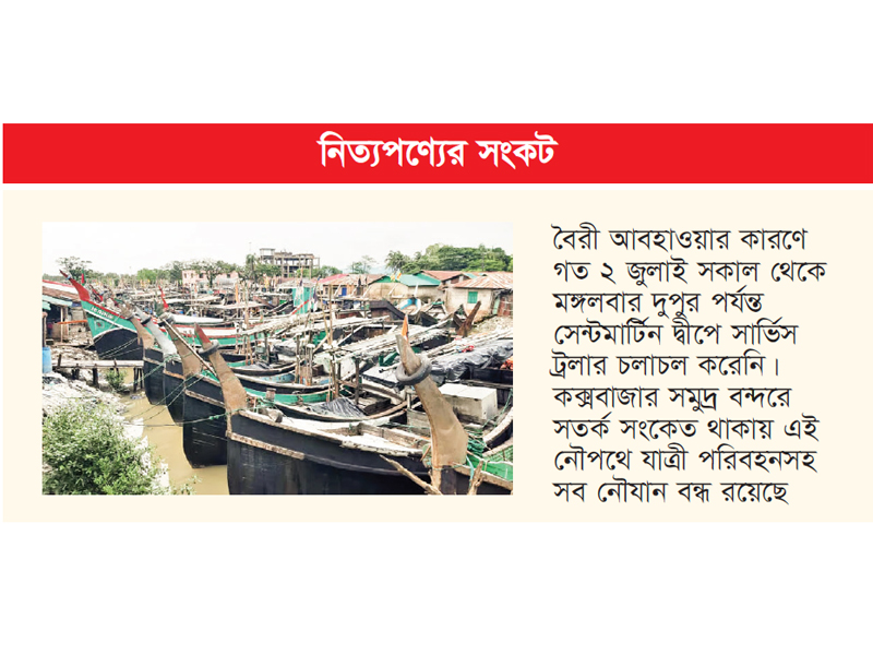 বৈরী আবহাওয়ায় ছয়দিন ধরে বন্ধ সেন্টমার্টিন নৌপথ বৈরী আবহাওয়ায় ছয়দিন ধরে বন্ধ সেন্টমার্টিন নৌপথ