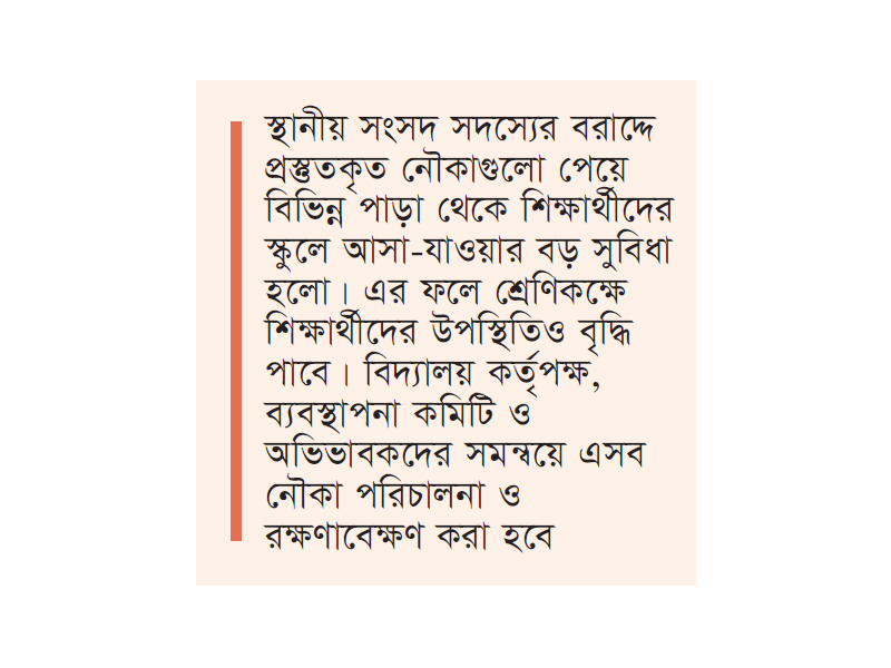 সুনামগঞ্জে ১৬ প্রাথমিক বিদ্যালয়ে নৌকা বিতরণ সুনামগঞ্জে ১৬ প্রাথমিক বিদ্যালয়ে নৌকা বিতরণ