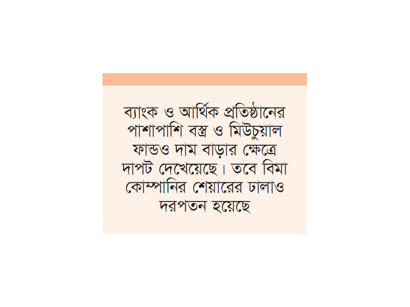 সূচকের পতন ঠেকাল ব্যাংক আর্থিক প্রতিষ্ঠান ও বিমার দরপতন সূচকের পতন ঠেকাল ব্যাংক আর্থিক প্রতিষ্ঠান ও বিমার দরপতন