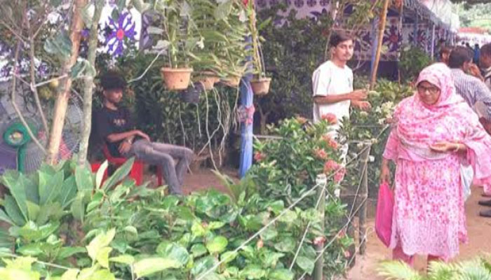 সিরাজগঞ্জে ৭ দিনব্যাপী বৃক্ষমেলার উদ্বোধন, রয়েছে ৩৮টি স্টল সিরাজগঞ্জে ৭ দিনব্যাপী বৃক্ষমেলার উদ্বোধন, রয়েছে ৩৮টি স্টল