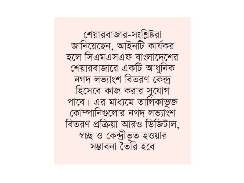 শেয়ারবাজারের আস্থা ফেরাতে আসছে নতুন আইন শেয়ারবাজারের আস্থা ফেরাতে আসছে নতুন আইন
