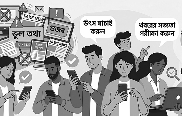 নকল খবরের বিষয়ে দরকার সচেতনতা নকল খবরের বিষয়ে দরকার সচেতনতা