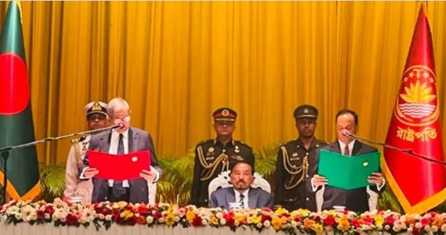 শপথ নিলেন ২৩তম রাষ্ট্রপতি মির্জা ফখরুল ইসলাম আলমগীর শপথ নিলেন ২৩তম রাষ্ট্রপতি মির্জা ফখরুল ইসলাম আলমগীর