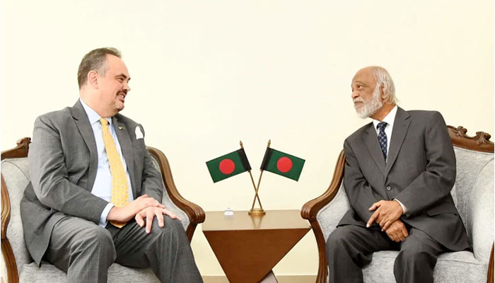 স্থানীয় সরকার মন্ত্রীর সঙ্গে মার্কিন রাষ্ট্রদূতের সৌজন্য সাক্ষাৎ স্থানীয় সরকার মন্ত্রীর সঙ্গে মার্কিন রাষ্ট্রদূতের সৌজন্য সাক্ষাৎ