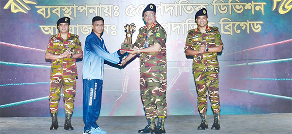 বাংলাদেশ সেনাবাহিনী মুষ্ঠিযুদ্ধ প্রতিযোগিতা-২০২৬ সমাপ্ত বাংলাদেশ সেনাবাহিনী মুষ্ঠিযুদ্ধ প্রতিযোগিতা-২০২৬ সমাপ্ত