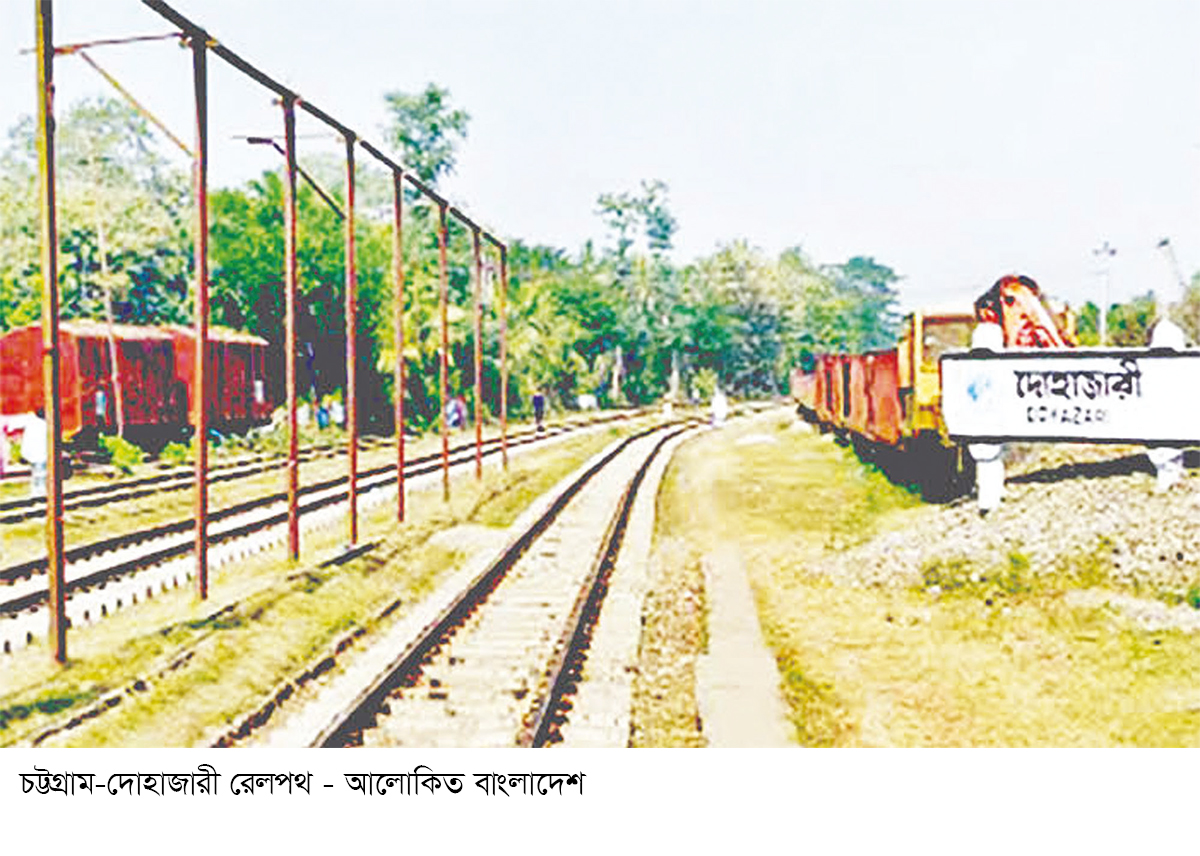 চট্টগ্রাম-দোহাজারী রেলপথকে ডুয়েল গেজ করার পরিকল্পনা চট্টগ্রাম-দোহাজারী রেলপথকে ডুয়েল গেজ করার পরিকল্পনা