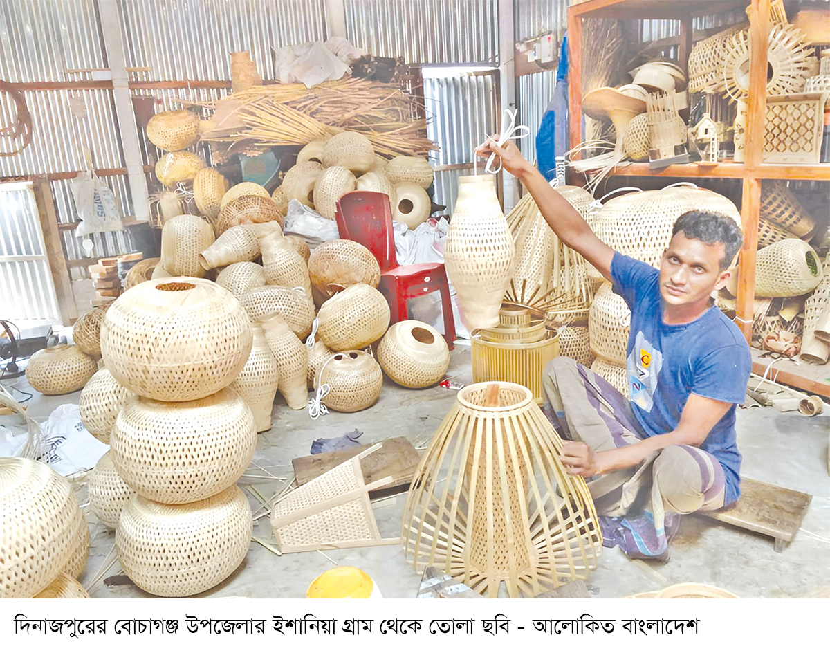 দিনাজপুরের বাঁশ-বেতের শিল্প অস্তিত্ব সংকটে দিনাজপুরের বাঁশ-বেতের শিল্প অস্তিত্ব সংকটে
