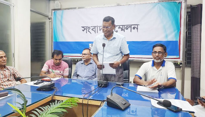 ৯ একর জমি দখলের চেষ্টার অভিযোগ, বরগুনায় সংবাদ সম্মেলন ৯ একর জমি দখলের চেষ্টার অভিযোগ, বরগুনায় সংবাদ সম্মেলন