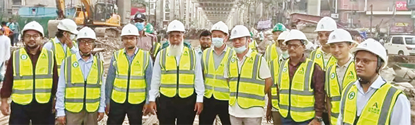 মালিবাগ-খিলগাঁও এলাকায় ঢাকা এলিভেটেড এক্সপ্রেসওয়ের নির্মাণকাজ পরিদর্শন মালিবাগ-খিলগাঁও এলাকায় ঢাকা এলিভেটেড এক্সপ্রেসওয়ের নির্মাণকাজ পরিদর্শন
