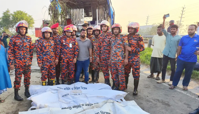 ঢাকা-মাওয়া এক্সপ্রেসওয়েতে বাস খাদে পড়ে নিহত ৩ ঢাকা-মাওয়া এক্সপ্রেসওয়েতে বাস খাদে পড়ে নিহত ৩