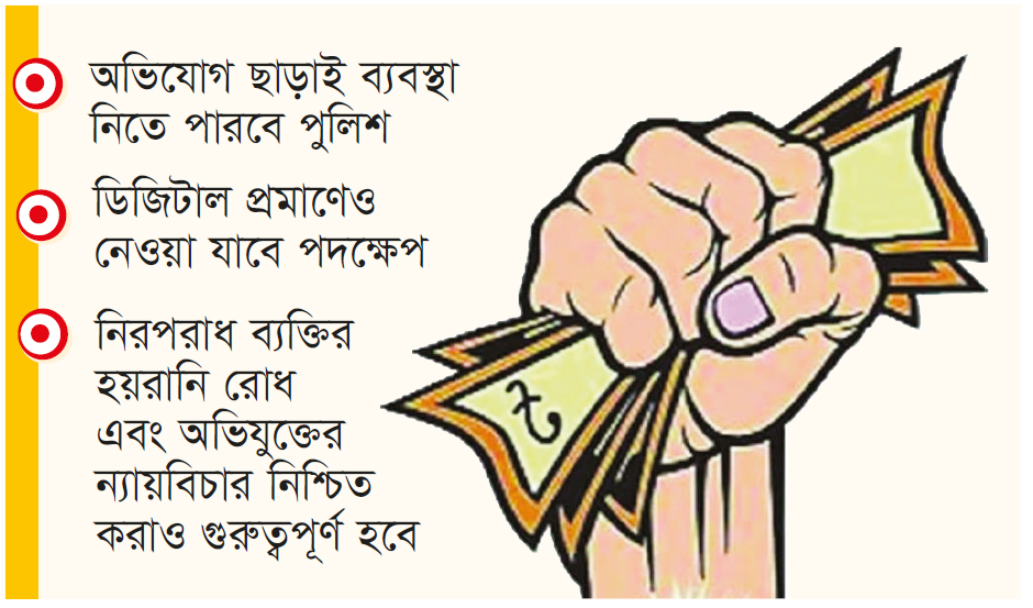 চাঁদাবাজি ঠেকাতে আসছে কঠোর আইন চাঁদাবাজি ঠেকাতে আসছে কঠোর আইন