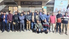 সংস্কারের দাবিতে হবিগঞ্জ প্রেসক্লাবে সাংবাদিকদের তালা