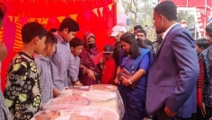 মাইলস্টোন হাইস্কুলে দিনব্যাপী পিঠা উৎসব