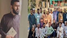 গ্রামবাসীকে নিয়ে ঈদগাহে নামাজের যে উদ্যোগ নিলেন অভিনেতা  তামিম