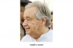 পাশে থাকার বার্তা দিয়ে ঢাকা ছাড়লেন গুতেরেস  
