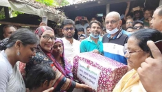 মাগুরার আলোচিত আছিয়ার বাড়িতে তারেক রহমানের ঈদ উপহার