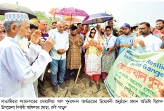 শ্যামনগরে সোয়ালিয়া খাল পুনঃখনন শুরু  
