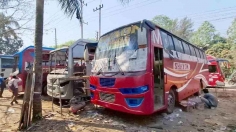 পুরোনো বাসে নতুন সাজ, ঈদযাত্রায় বাড়ছে ঝুঁকি