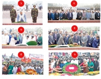 বীর শহিদদের প্রতি শ্রদ্ধা  