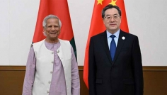 চীনের এক্সিকিউটিভ ভাইস প্রিমিয়ারের সঙ্গে প্রধান উপদেষ্টার বৈঠক