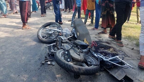 কুষ্টিয়ায় বাসচাপায় ২ মোটরসাইকেল আরোহী নিহত