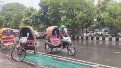 তীব্র গরমের মাঝেই রাজধানীতে স্বস্তির বৃষ্টি