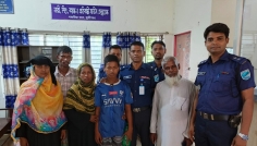 গজারিয়ায় নিখোঁজের ৩ দিন পর কিশোরকে পরিবারের কাছে ফিরিয়ে দিল পুলিশ