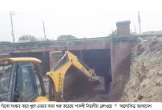 যানজট কমাতে সাঁকো সংস্কার  