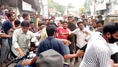 সারজিসের উপস্থিতিতে এনসিপির সমাবেশে তুমুল মারামারি