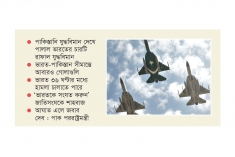 যুদ্ধে মোদির ‘সবুজ সংকেত’ কঠোর জবাব দেবে পাকিস্তান  