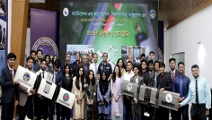 ডিজাইন বিল্ড ফ্লাই প্রতিযোগিতায় সাফল্যে এএইউবির ইউএভি টিমকে সংবর্ধনা