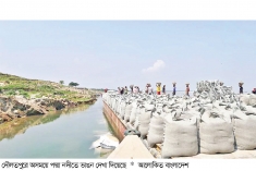 পদ্মার ৪ কিমি এলাকাজুড়ে ভাঙন  
