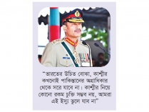 কাশ্মীর নিয়ে কখনোই আপস করব না : পাকিস্তানের সেনাপ্রধান  