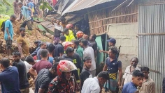 সিলেটে টিলাধসে একই পরিবারের ৪ জনের প্রাণহানি